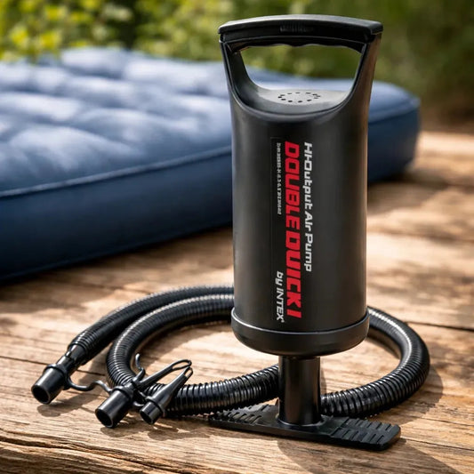 Inflador Intex Bomba Doble Presión 30cm